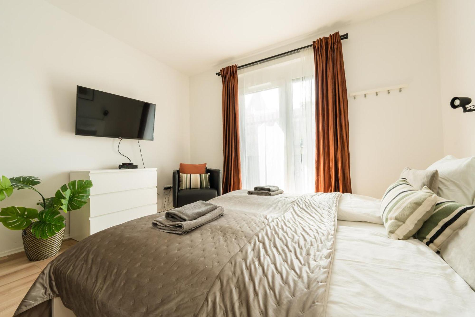 Brand New Modern Apartment-2 Rooms-Balcony-Garage Budapest Eksteriør billede