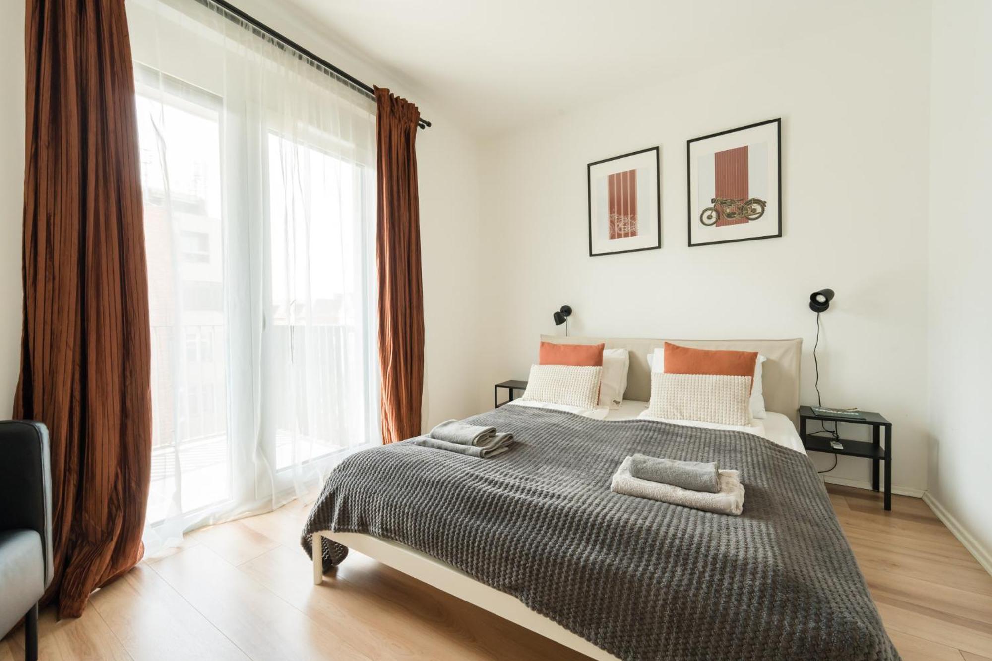 Brand New Modern Apartment-2 Rooms-Balcony-Garage Budapest Eksteriør billede